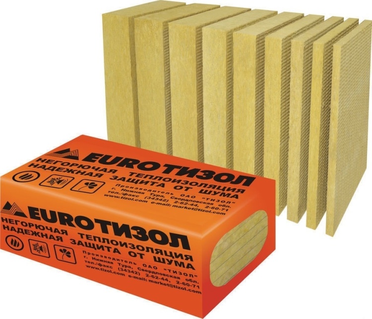 Утеплитель Тизол Евро-Руф 110 Н 1000х600х100 мм, 3 шт. уп