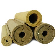 Цилиндры минераловатные тепло и звукоизоляционные огнезащитные EURO-ШЕЛЛ Ц 100, 1000x25x30